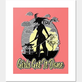 Girls Get It Done Posters and Art